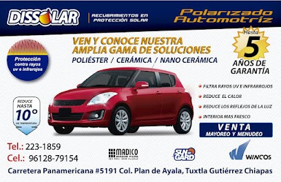 Negocio Dissolar Polarizado Arquitectónico Y Automotriz