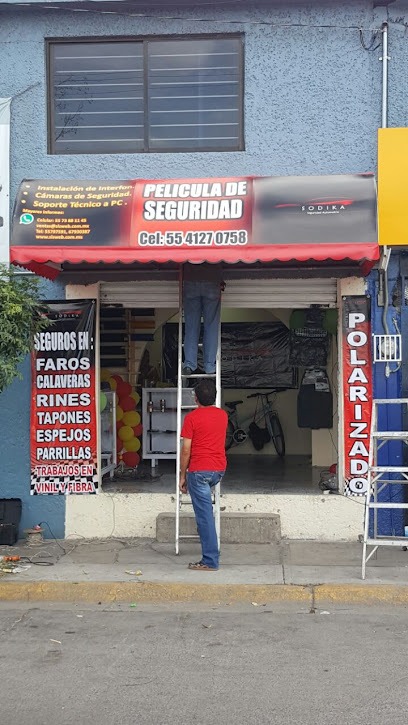 Negocio Película De Seguridad Y Control Solar Para Auto, Casa Y Oficina Sodika Seguridad Automotriz