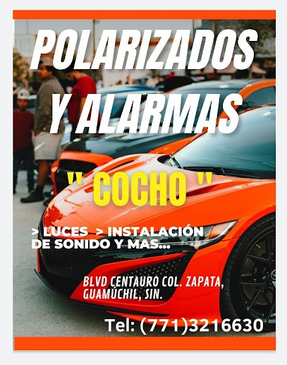Negocio Polarizados Y Alarmas El Cocho